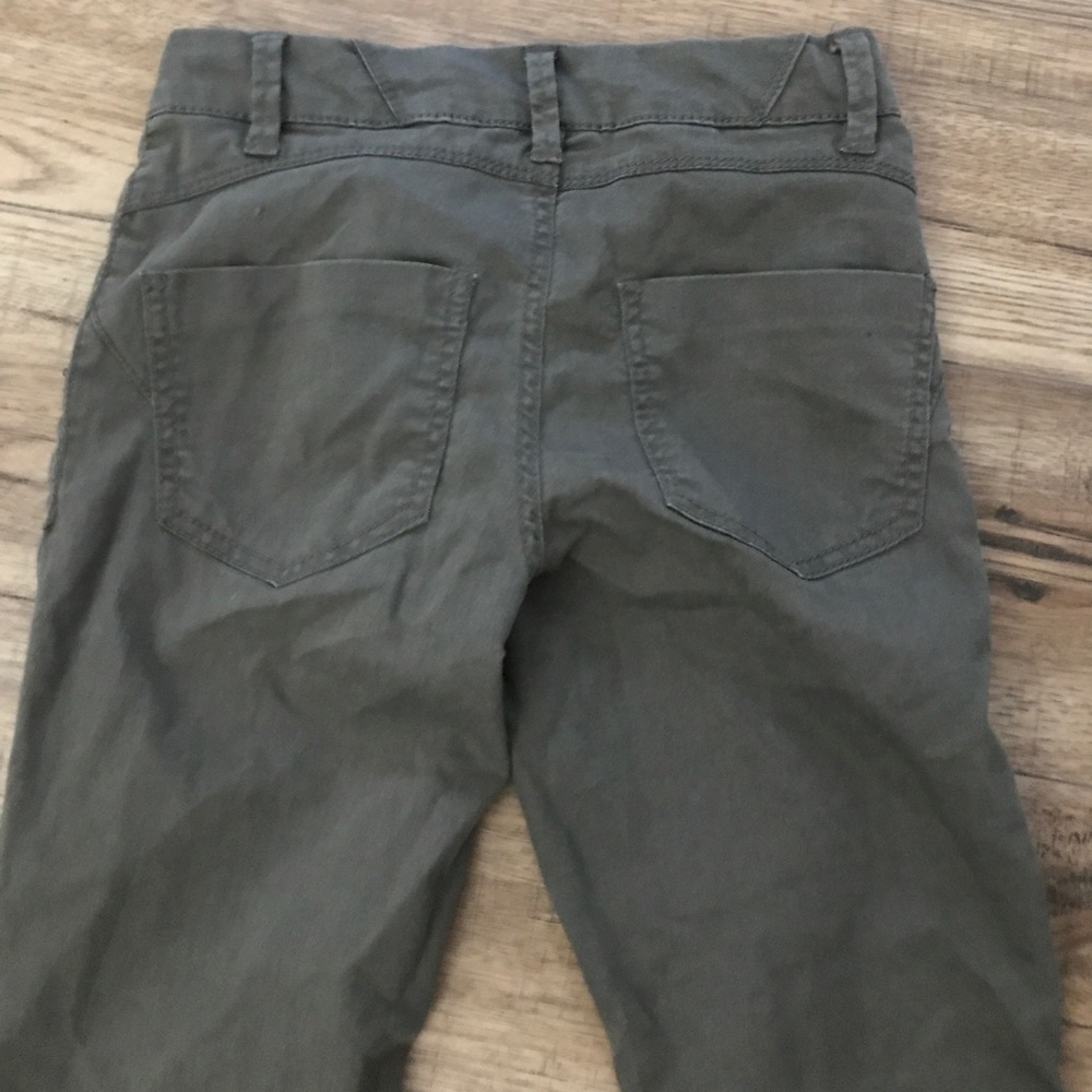 Olive slim fit jeans